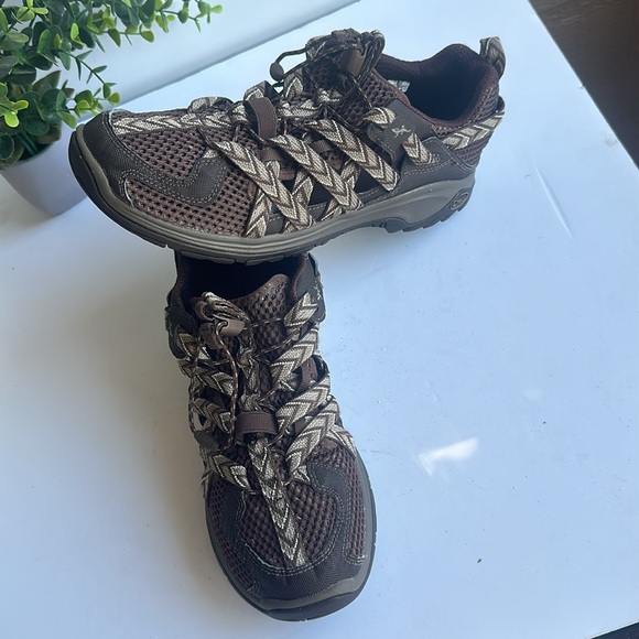 Chaco Outcross Evo 1 Water Shoes In Brown-Gray and Black-Sz 11 - Picture 12 of 12